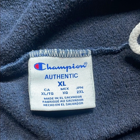 CHAMPION Navy Blue Sweatpants - Picture 3 of 9